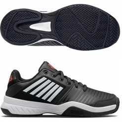 K-Swiss Court Express Men, Black/White (Generous Width)