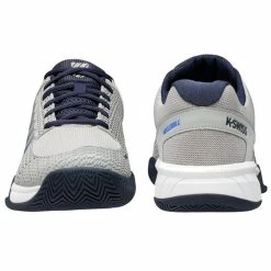 K-Swiss Express Light Pickleball, Men, Gray/Navy, WIDE WIDTH -Tennis Outlet Shop 06563082B 38289.1650348980