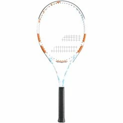 Babolat Evoke 102 White 2021, Factory Prestrung With Cover