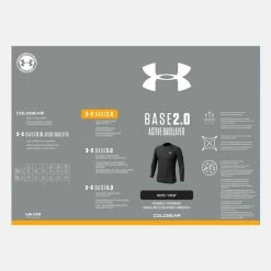 Under Armour Baselayer 2.0 For Men, Black 9 Under Armour Baselayer 2.0 For Men, Black -Tennis Outlet Shop 1343244001b 57825.1650348108