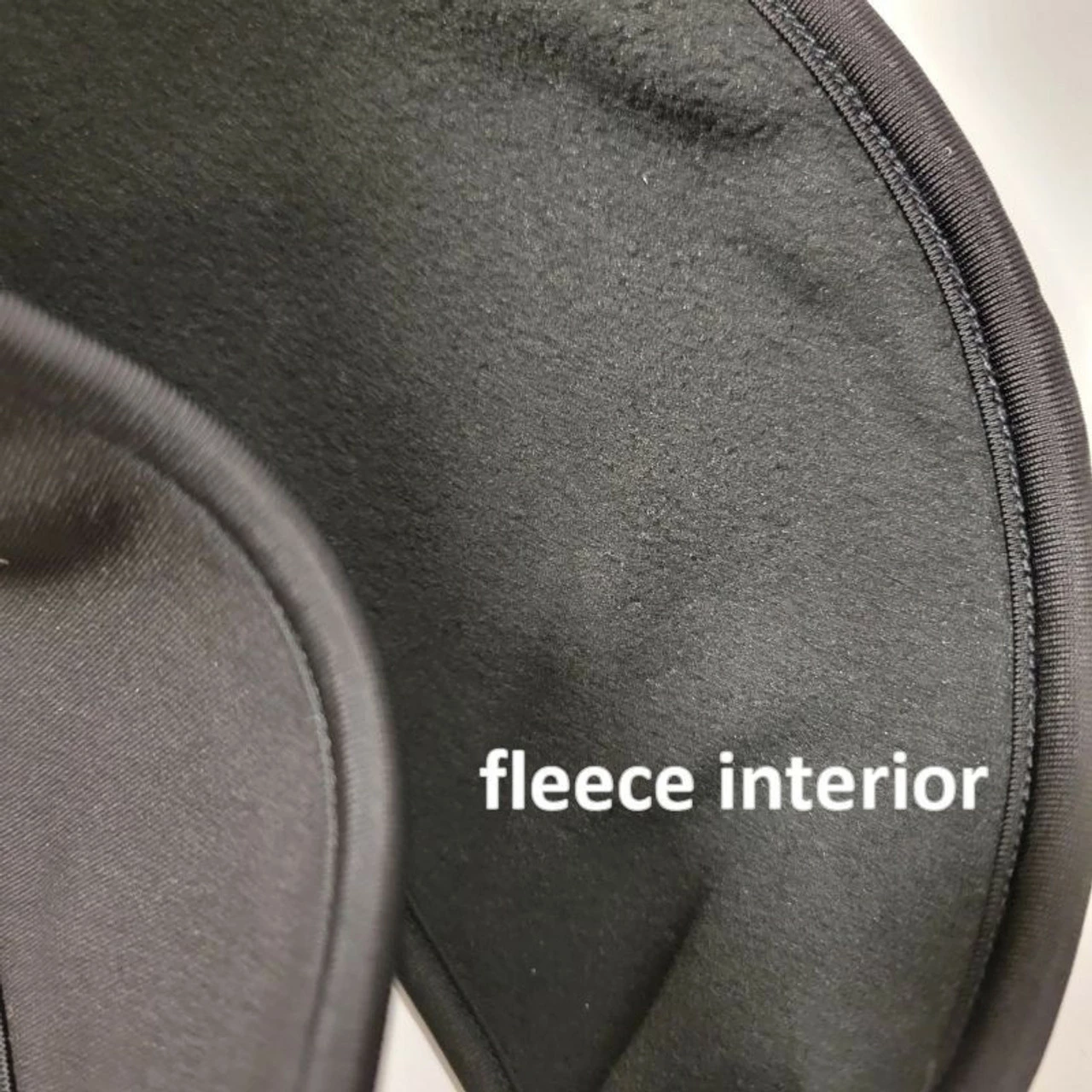 Fleece Lined Winter Headband For Men, Black 2 Fleece Lined Winter Headband For Men, Black - Image 2