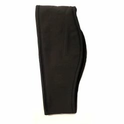 Fleece Lined Winter Headband For Men, Black