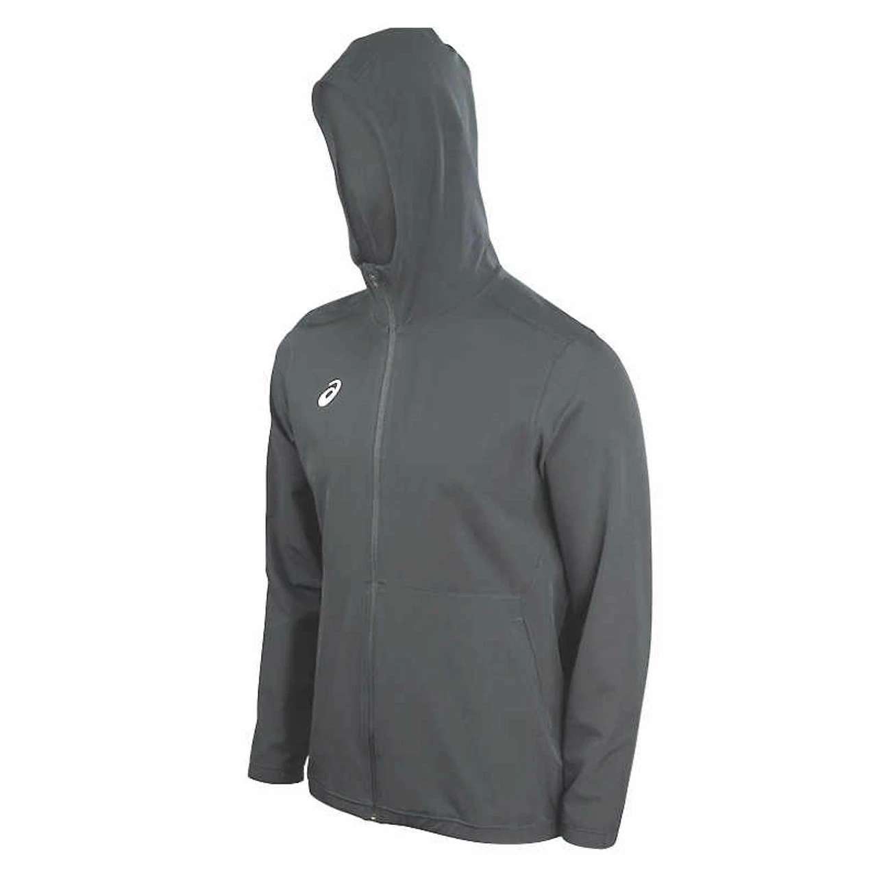 Asics Team Woven Track Top, Steel Gray 1 Asics Team Woven Track Top, Steel Gray