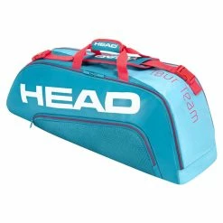 Head Tour Team 6R Combi Racquet Bag, Blue/Pink