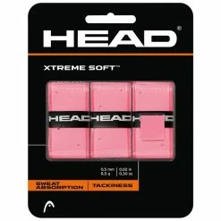 HEAD Xtremesoft Overgrips, 3-Pack, Colors 5 HEAD Xtremesoft Overgrips, 3-Pack, Colors -Tennis Outlet Shop 285104pink 45881.1650341340
