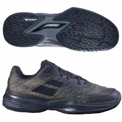 Babolat Jet Mach 3 AC Men, Black/Gold WIDE WIDTH