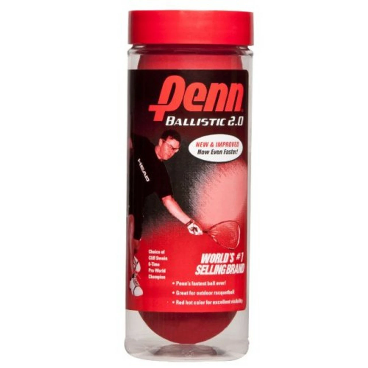 Penn Ballistic 2.0 Racquetballs 1 Penn Ballistic 2.0 Racquetballs