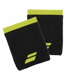 Babolat Wristbands 2022, Black/Yellow