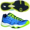 Prince T22 Junior Court Shoe, Cool Blue/Lime