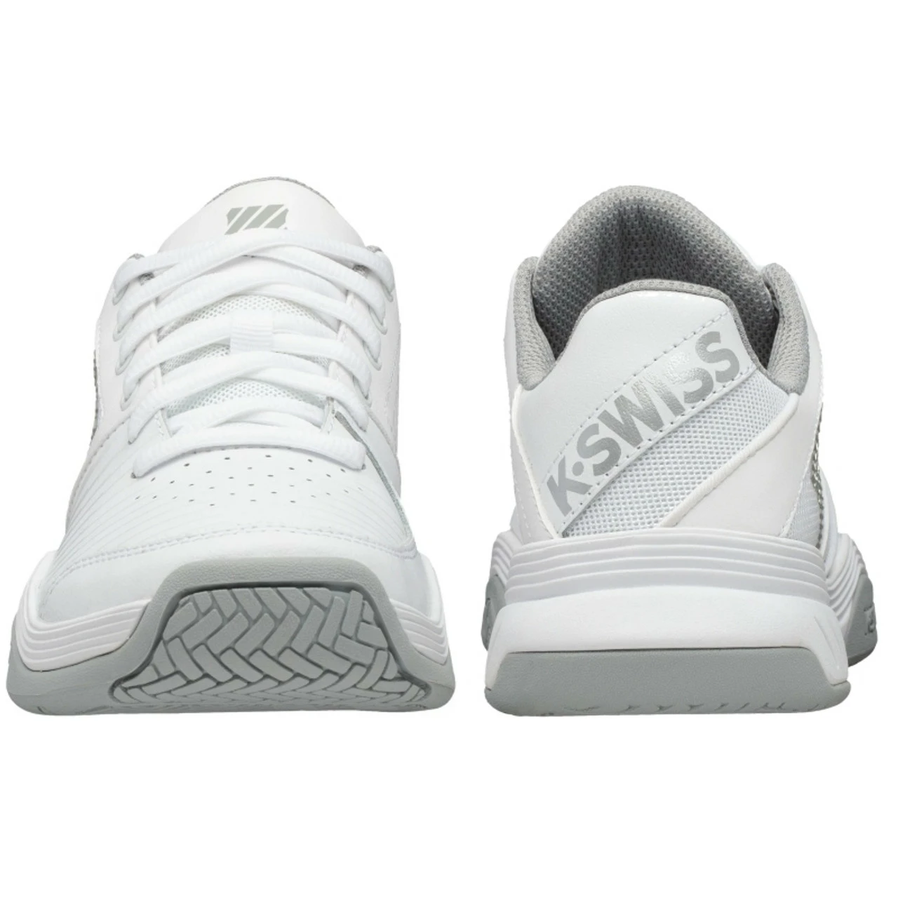 K-Swiss Court Express Ladies, White/Silver 3 K-Swiss Court Express Ladies, White/Silver - Image 3