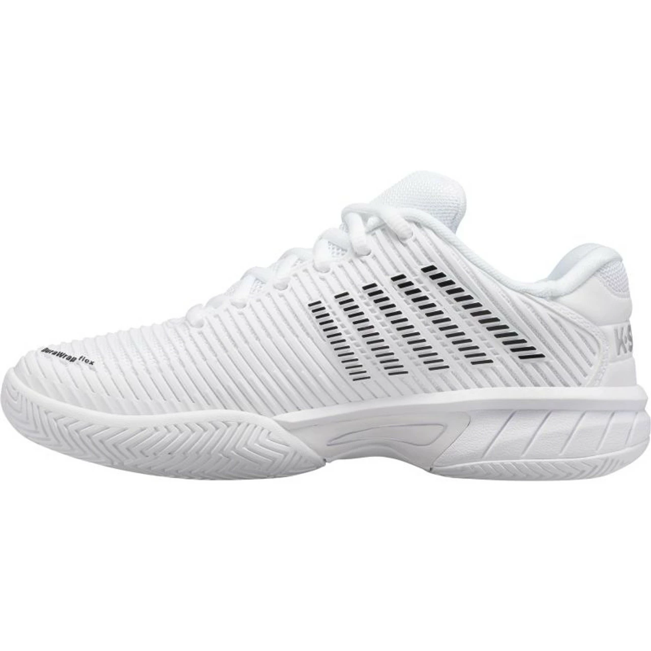 K-Swiss Hypercourt Express 2 Ladies, White/Black 2 K-Swiss Hypercourt Express 2 Ladies, White/Black - Image 2