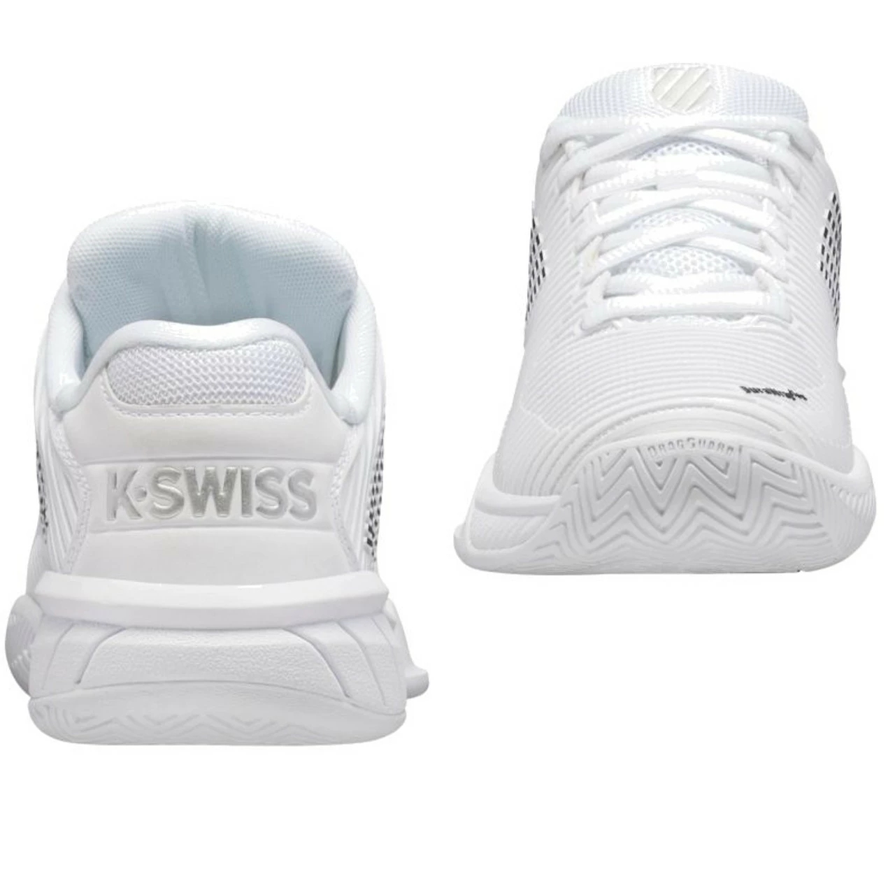 K-Swiss Hypercourt Express 2 Ladies, White/Black 4 K-Swiss Hypercourt Express 2 Ladies, White/Black - Image 4