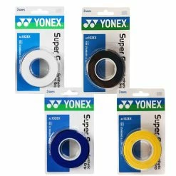 Yonex Super Grap Overgrips, 3-Pack, Colors