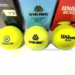 WILSON;VIKING;XENON Cold Weather Platform Tennis Balls - Play & Compare Pack '22 -Tennis Outlet Shop CompareBalls2022b 40572.1650349091