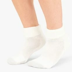 Thorlo TC-11 Cuff Sock, White 5 Thorlo TC-11 Cuff Sock, White -Tennis Outlet Shop TC11004b 46918.1650349589