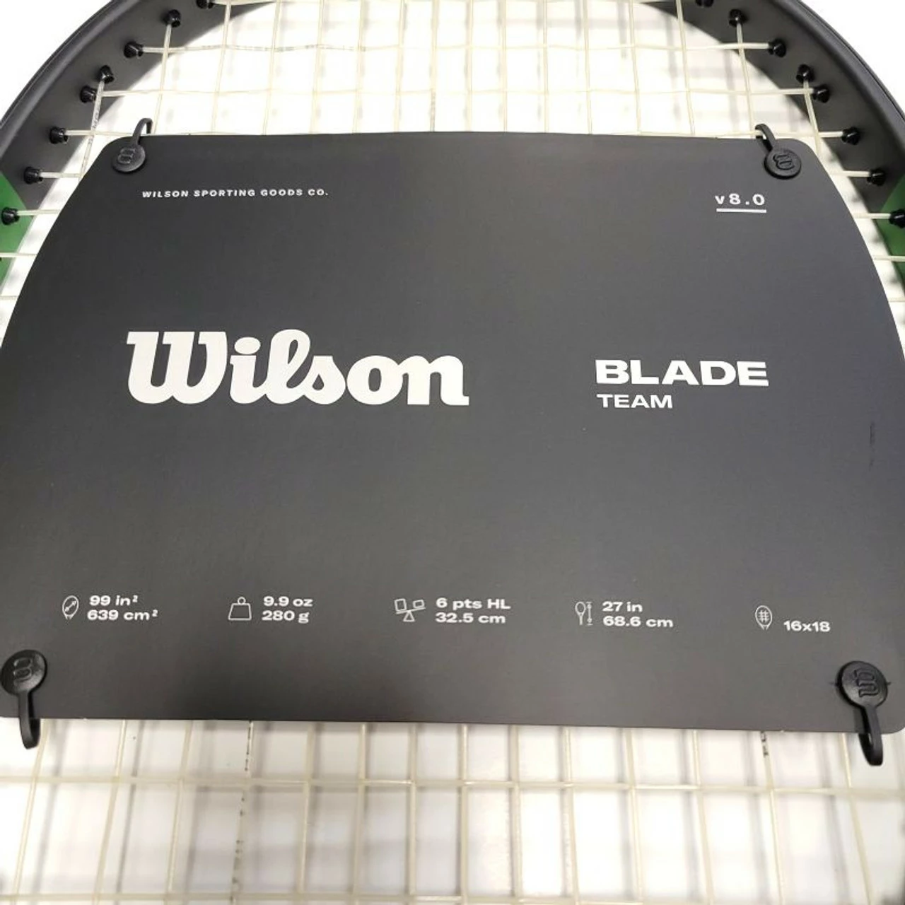 Wilson Blade Team V8, Prestrung, Special Edition Matte Finish 2 Wilson Blade Team V8, Prestrung, Special Edition Matte Finish - Image 2