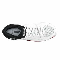 Wilson Rush Pro Ace Men 2E Wide, White/Black/Poppy -Tennis Outlet Shop WRS328340b 43025.1659791414