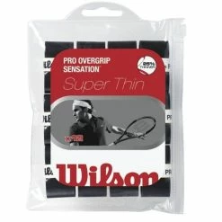 Wilson Pro Overgrip Sensation, 12 Pack Black