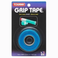 Tourna Grip Tape / Tennis Gauze Tape, Blue