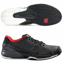 Wilson Rush Pro 2.5 Men, Black/Red, Size 14 Only